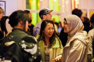 Audience and animators at BIG MIX animation festival 2024, Palace Chauvel Cinema, Sydney. Photo by Assemble Photography.