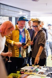 Audience and animators at BIG MIX animation festival 2024, Palace Chauvel Cinema, Sydney. Photo by Assemble Photography.