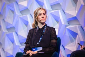 Jane Wagner presenting at CIPS ANZ Conference 2024. Photo by Assemble Photography.