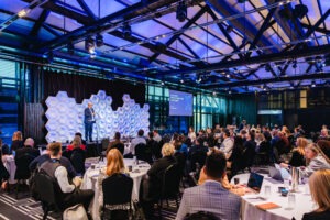 Warren Hogan speaking at the CIPS ANZ Conference 2024. Photo by Assemble Photography.