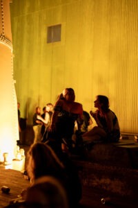 Crowds, stage performances and art installations at Lights On, Biennale of Sydney 2024. Photo by Assemble Photography for Orbit.