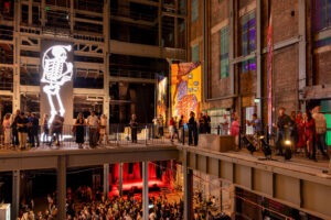 Crowds, stage performances and art installations at Lights On, Biennale of Sydney 2024. Photo by Assemble Photography for Orbit.
