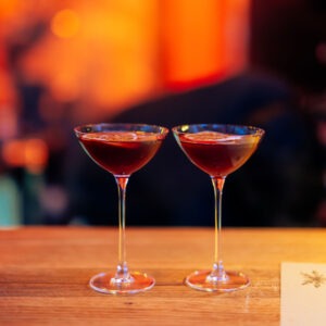 Guests enjoying cocktails and food at Tempus, Katoomba during Tempo Vol. 1. Photo by Assemble Photography.