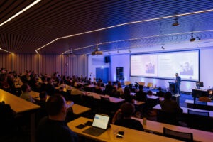 Dr Christian Bason at UTS TD School seminar on collaborative systems change. Photo by Assemble Photography.