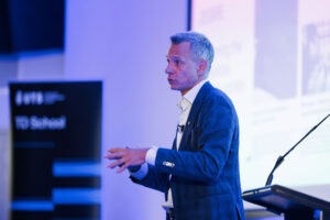 Dr Christian Bason at UTS TD School seminar on collaborative systems change. Photo by Assemble Photography.